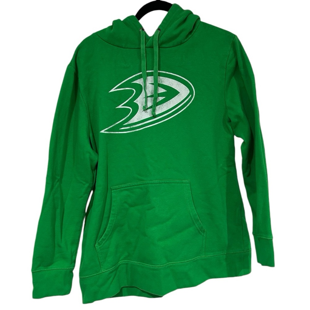 Anaheim Ducks hockey Green Hoodie